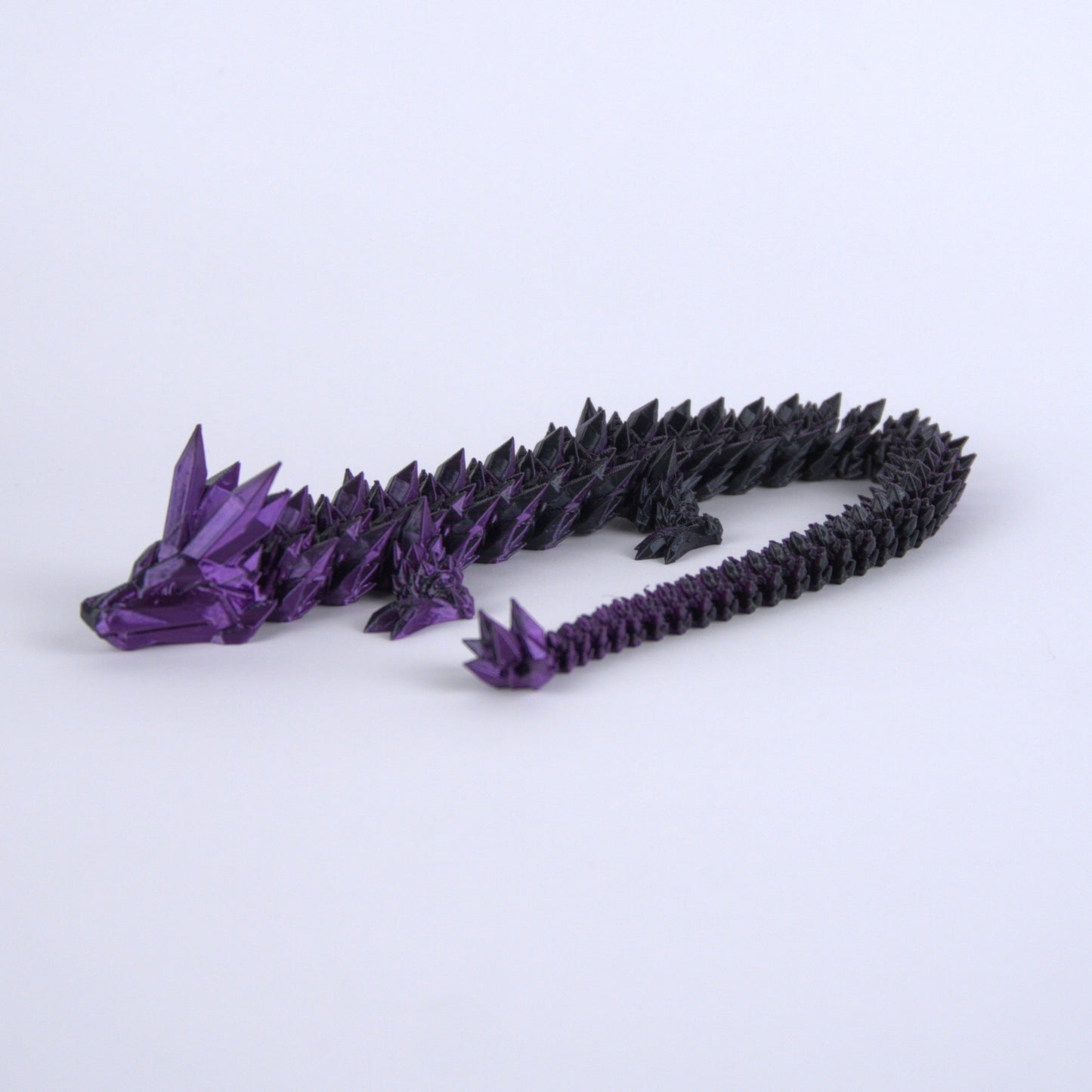 Crystalized Purple/Black Dragon