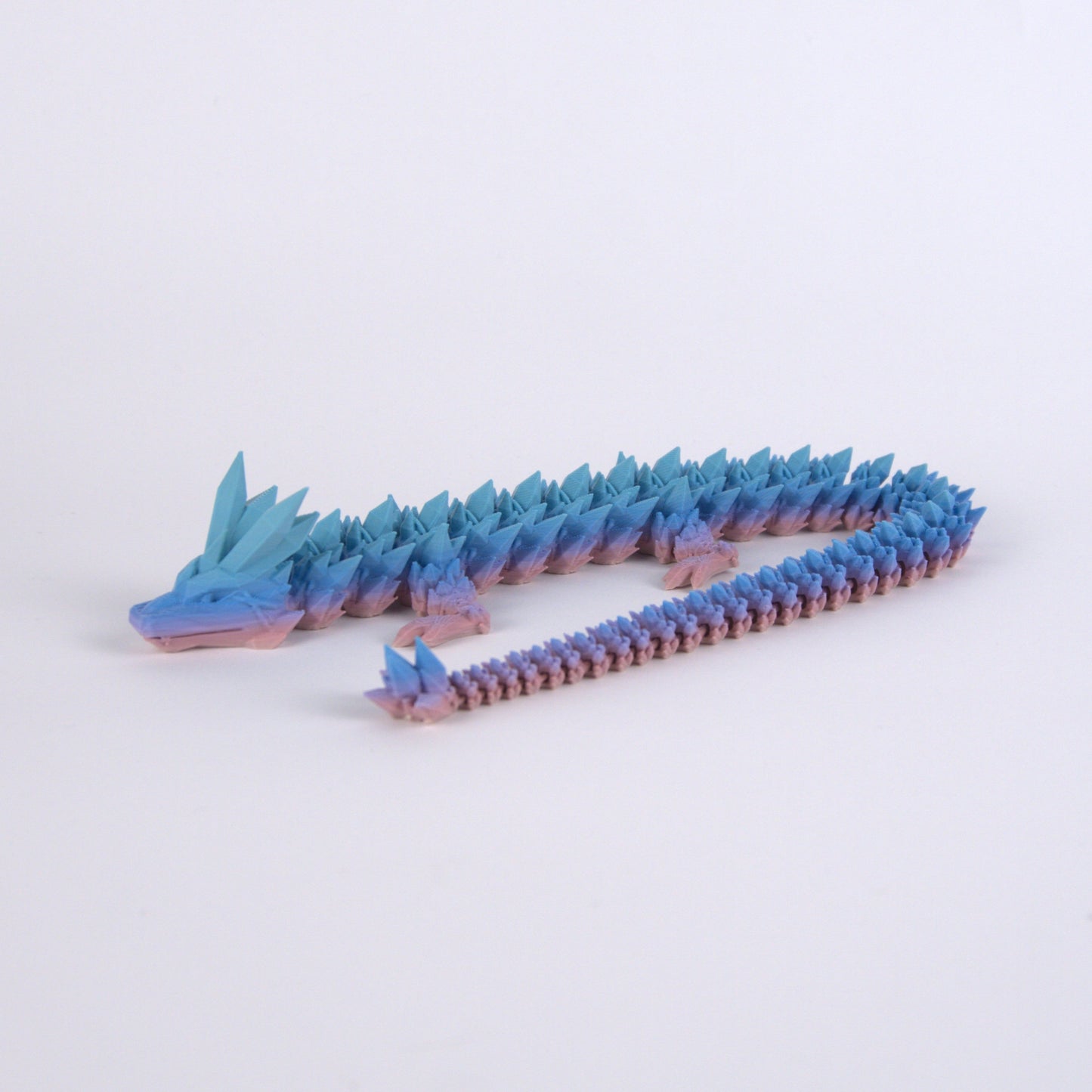 Crystalized Layered Rainbow Dragon
