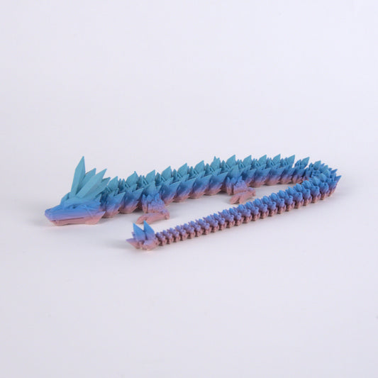 Crystalized Layered Rainbow Dragon