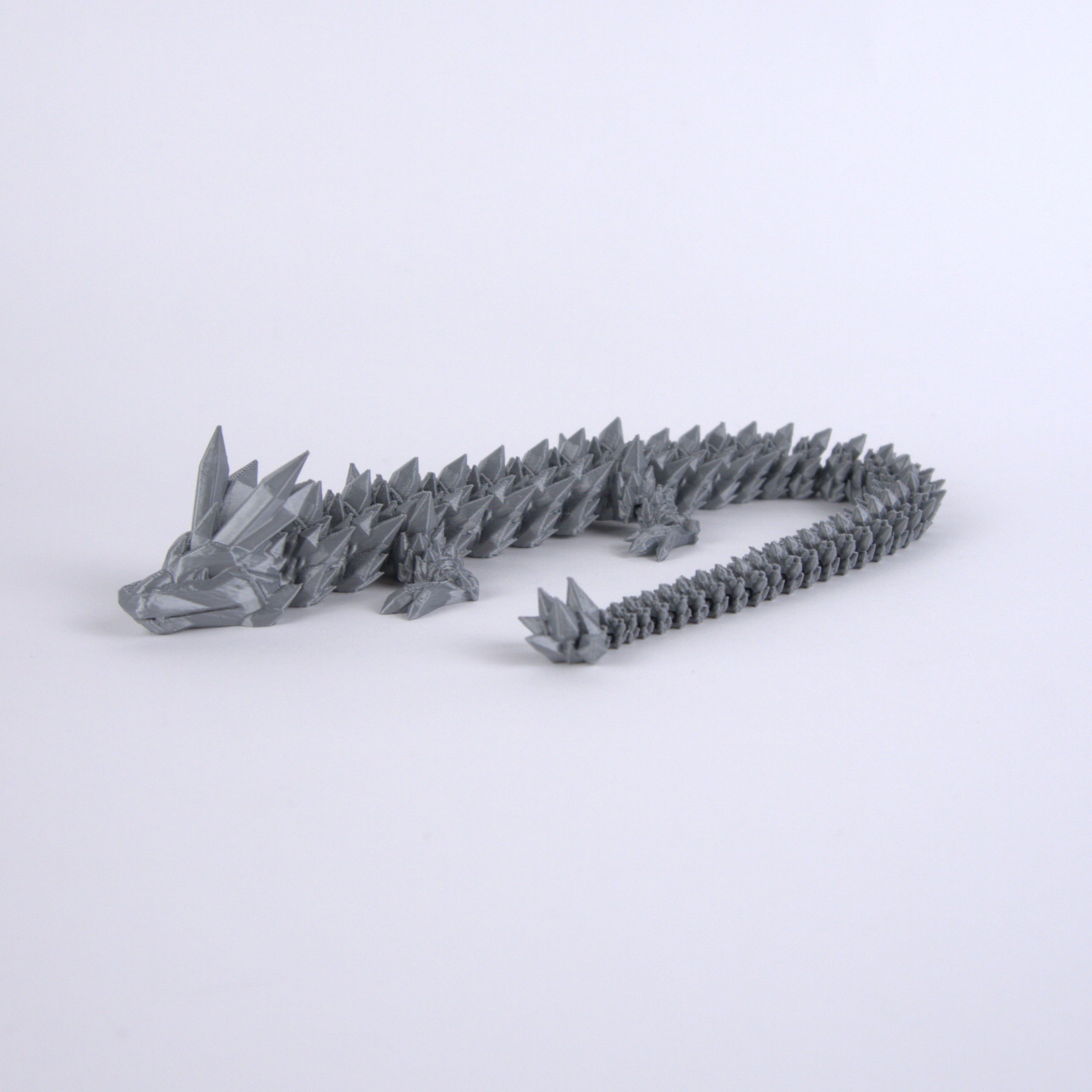 Crystalized Silver Dragon