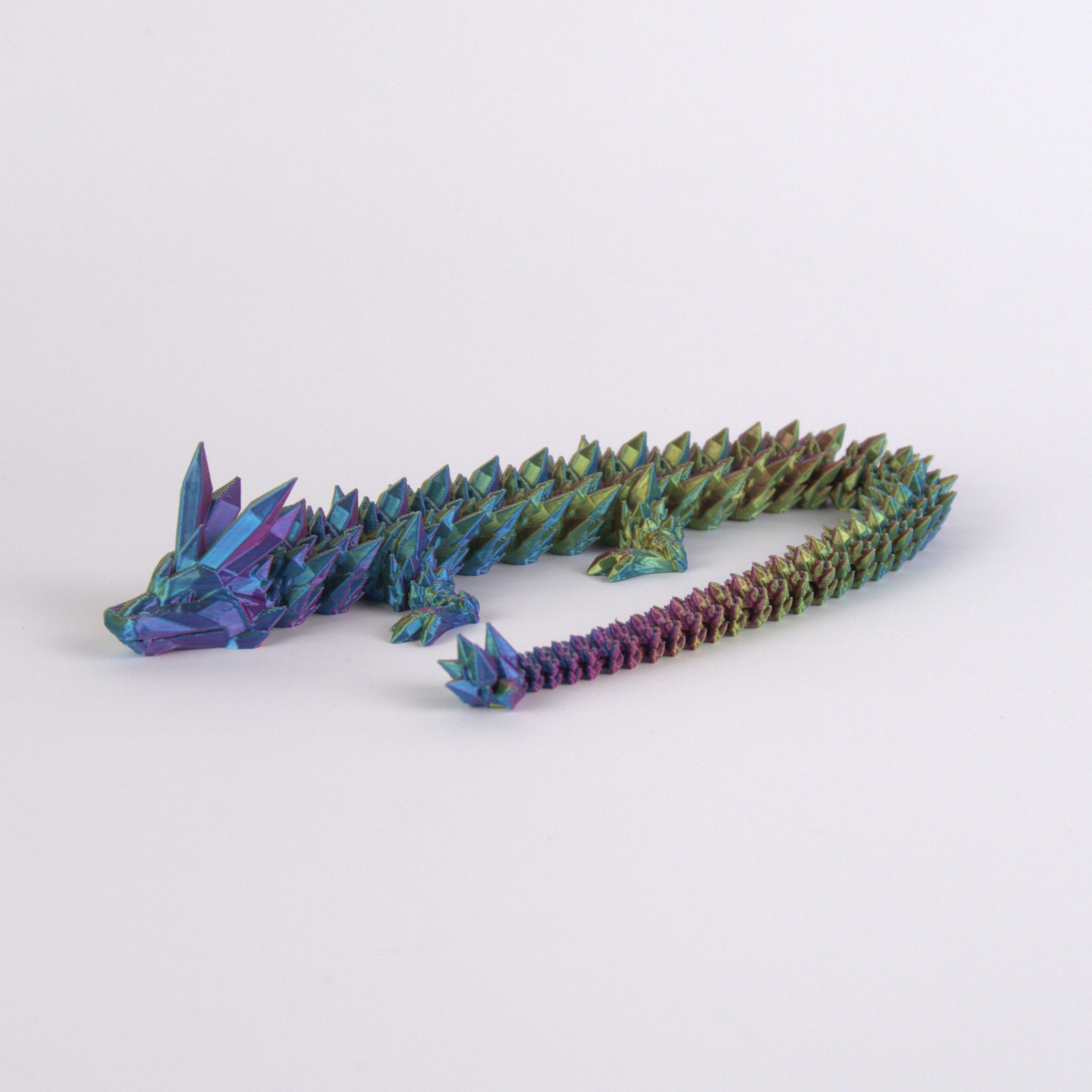 Crystalized Rainbow Dragon